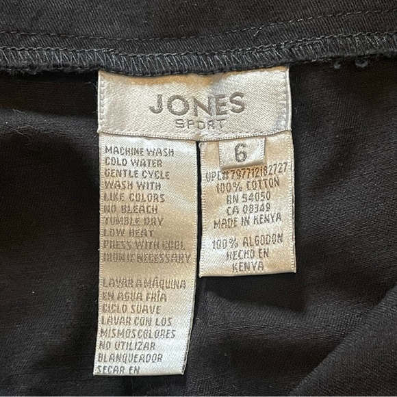 NWT Ann Taylor Wide Leg Black Crop Pants, Size 6 - Picture 8 of 12